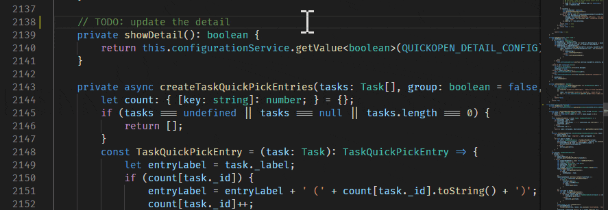 Screenshot showing GitHub user and issue suggestions in the editor.