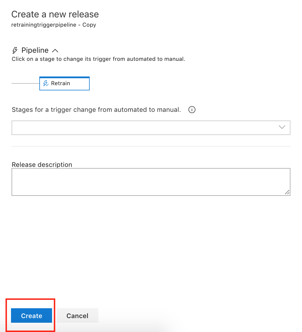 release create